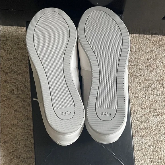 Hugo BOSS brand new Ivory Men's Sneakers size US 9 - Picture 9 of 10